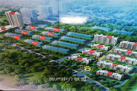 抢南北通透户型，龙都现代城79m2套二送附房54万出售
